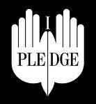 the pledge logo